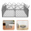 2 Sets Miniature Fence Panel - Plastic Guardrail For Farm Animals 10
