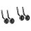 2 Pairs Replacement Training Wheels Versatile Bike Stabilisers 6