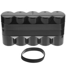 3Pcs Film Container Storage Box Hard Plastic Case For Home Use