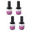 4 Pcs  14ml Uv Primer Base Gel Nail Art Tips Builder Polish Set 7