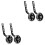 2 Pairs Replacement Training Wheels Versatile Bike Stabilisers 5