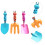 Set Of Soil Dig Fork Multi Purpose Garden Tools Sand Excavating 3