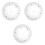 3Pcs 7 Inches Rotating Cake Turntable For Decorating Workbench 3