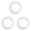 3Pcs 7 Inches Rotating Cake Turntable For Decorating Workbench 2