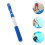 2Pcs Extendable Aluminum Pool Skimmer Pole Adjustable Blue Connecting 10