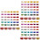 108 Rolls Embroidery Threads For Decorative Sewing And Cross Stitching 6
