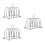 3Pcs Metal Toast Rack For Sliced Bread Kitchen Organizer 6