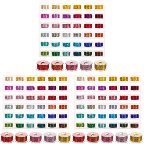 108 Rolls Embroidery Threads For Decorative Sewing And Cross Stitching 1
