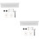 2 Sets Wall-Mounted Hook Rack Umbrella Bracket Simple Metal Stand 5