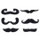 4 Pieces Styling Beard Fake Muntache Decorations For Men Mustache 2