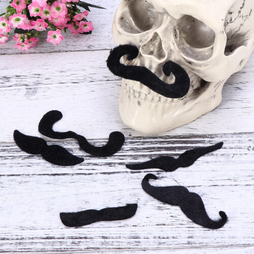 4 Pieces Styling Beard Fake Muntache Decorations For Men Mustache 2