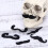 4 Pieces Styling Beard Fake Muntache Decorations For Men Mustache 9