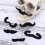 4 Pieces Styling Beard Fake Muntache Decorations For Men Mustache 5