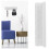 2 Sets Wall-Mounted Hook Rack Umbrella Bracket Simple Metal Stand 8