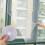 Silver Window Net Mesh Self-Adhesive for Kitchen 5