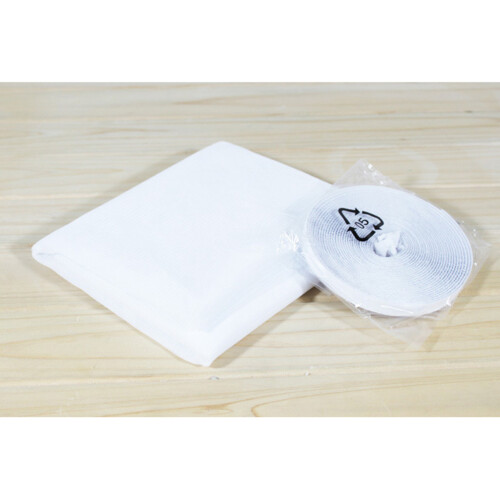 Silver Window Net Mesh Self-Adhesive for Kitchen 1