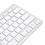 78 Keys Wireless Keyboard, Ultra Slim Bluetooth Office Keyboard, Silver 4