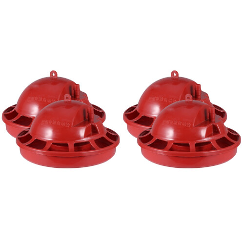Set Of 2 Chicken Drip Water Feeder Drinker Poultry Drinking Cups 1