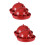Set Of 2 Chicken Drip Water Feeder Drinker Poultry Drinking Cups 7