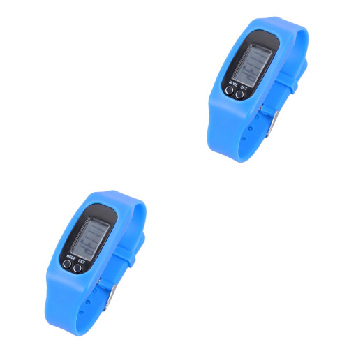 2Pz Orologio Contapassi Per Adulti E Con Display Calorie 2