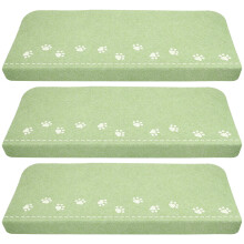 3Pz Tappeti Scale Lavabili Verde Comfort Antiscivolo Per Uso Domestico