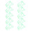 50 Pcs Hanging Net For 100ml Bottle Holder Light Green 1