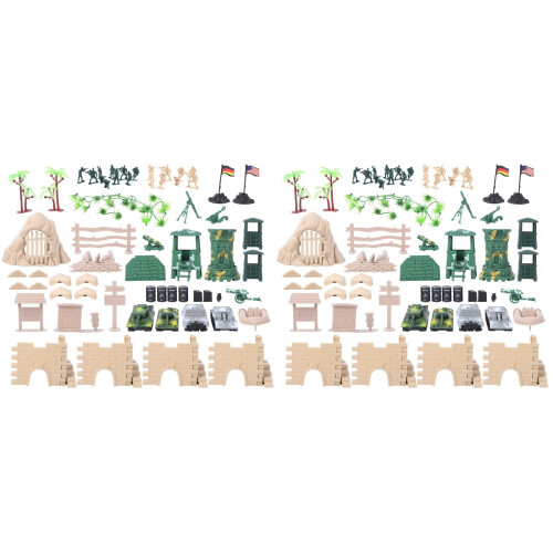 200 Pcs Scene Model Models Diy Ruins Ruins Model Sand Table 1
