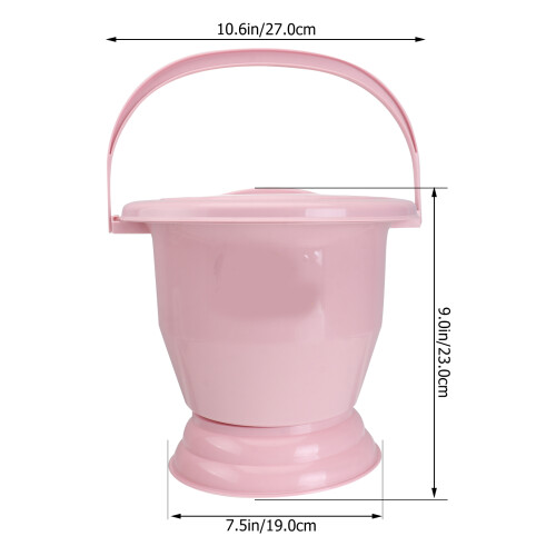 Vasino Notturno in Resistente Con Chiusura A Scatto Rosa 1