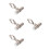 4Pcs Lightweight Bike Handlebar Extender For LED Light Speedometer 8