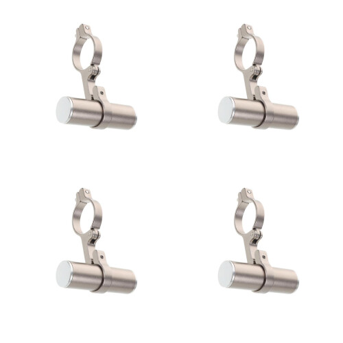 4Pcs Lightweight Bike Handlebar Extender For LED Light Speedometer 2