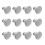 24 Pcs Jean Buttons Replacement Alloy Pants Fasteners 1
