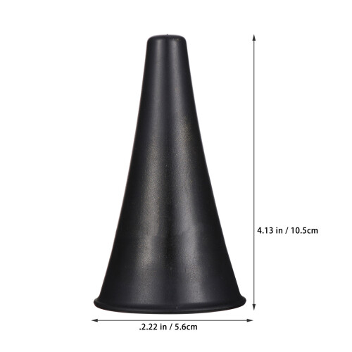Portable Black Clarinet Holder Stand ABS Metal Five-Leg Support 2