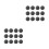 24 Pcs Jean Buttons Replacement Alloy Pants Fasteners 5