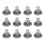 24 Pcs Jean Buttons Replacement Alloy Pants Fasteners 2