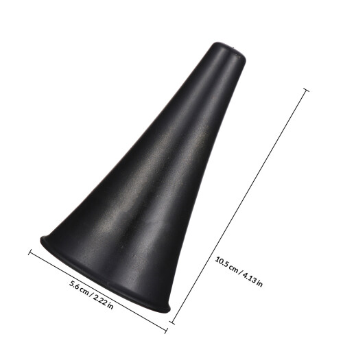 Portable Black Clarinet Holder Stand ABS Metal Five-Leg Support 1