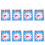 4 Pieces Will Return Clock Business Instruction Label Office 8