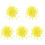 500 Pcs Plastic Lock Cord Stopper Rope Ends For Hoodie Drawstring 3