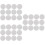 72 Pcs Round Cake Boards Mousse Bases Cardboard Circle Plates 7
