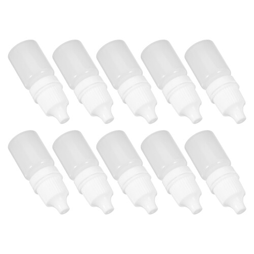 60 Pcs 5ml Empty Plastic Squeezable Dropper Bottles