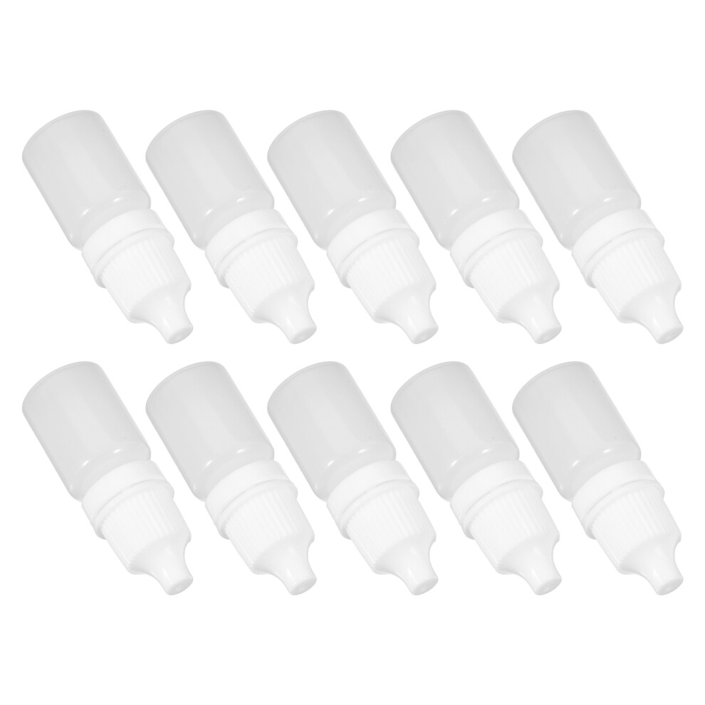 Ohphcall 60 Pcs 5Ml Empty Plastic Squeezable Dropper Bottles