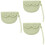3Pcs Denture Storage Bag With Lid Portable Retainer Holder 8