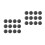 24 Pcs Jean Buttons Replacement Alloy Pants Fasteners 9