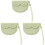 3Pcs Denture Storage Bag With Lid Portable Retainer Holder 4