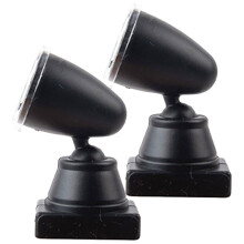 8 Pcs Railroad Train Mini Signal Light Spotlight Sand Table Prop