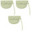 3Pcs Denture Storage Bag With Lid Portable Retainer Holder 5