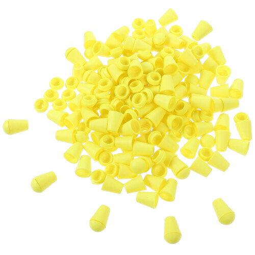 500 Pcs Plastic Lock Cord Stopper Rope Ends For Hoodie Drawstring 1