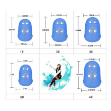 2 Count Guitar Fingertips Protectors Stickers Protection Sleeves