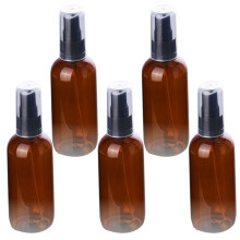 10Stk Nachfüllbare Sprayflaschen Set Lichtbraun Feiner Nebel Kosmetik