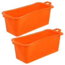 2 Pcs Silicone Oil Junction Box Grill Drip Pan Liner For Grease Cup