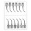 48 Pcs Blunt Tip Glue 16G 45 Degree 3